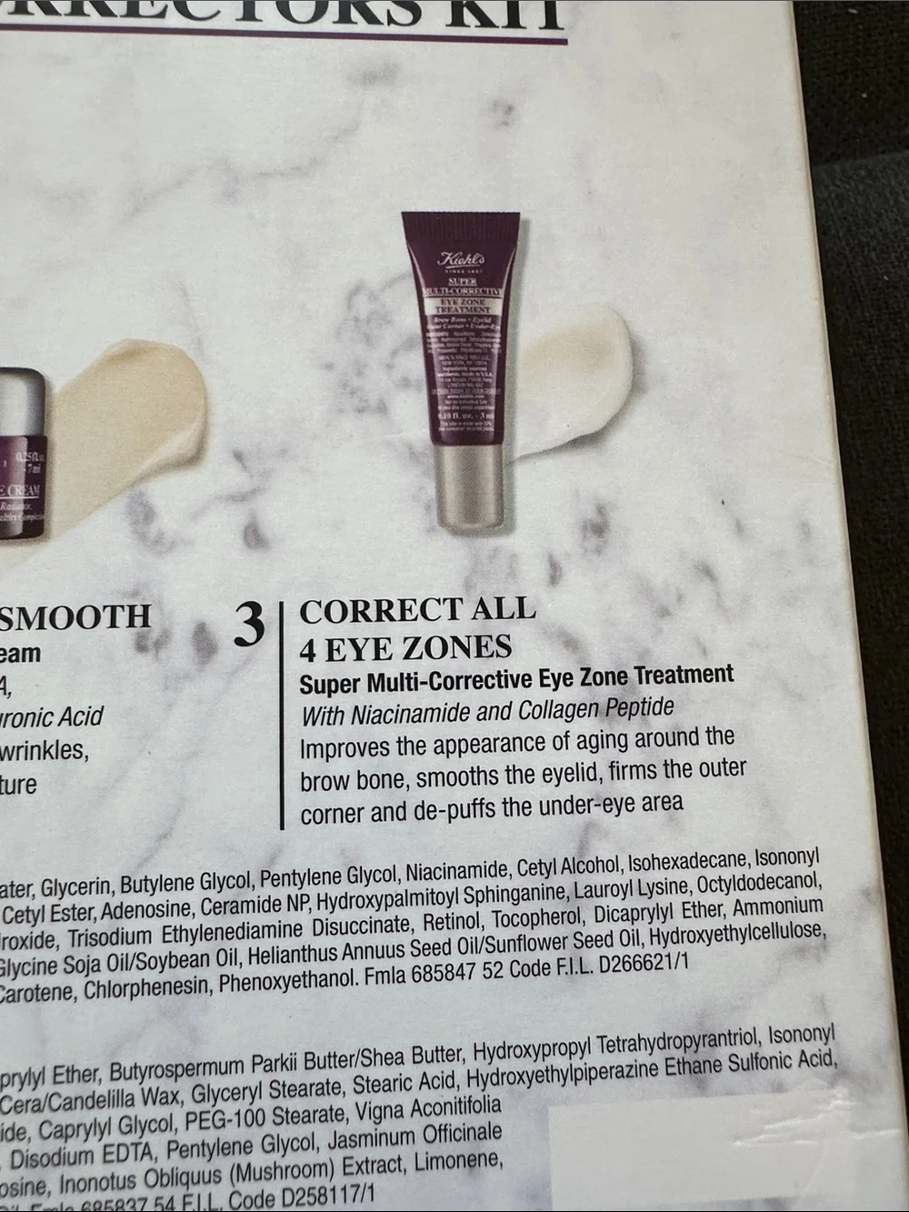 NIB Kiehl’s Super Multi-Correctors Kit